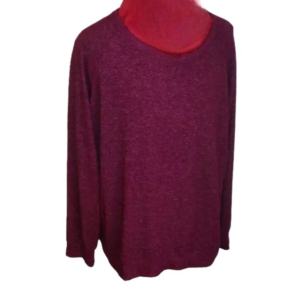 Buffalo David Bitton Magenta Pink Women’s Crewneck Sweater, Size XL - Picture 2 of 6